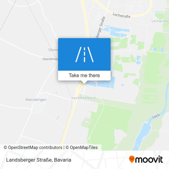Landsberger Straße map