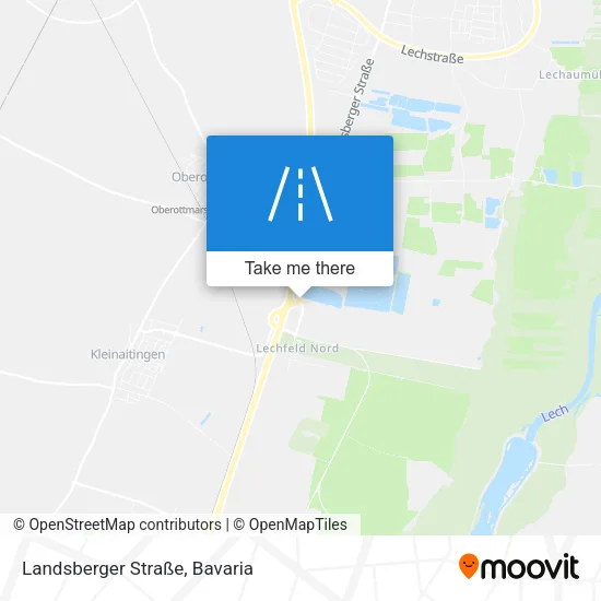 Landsberger Straße map