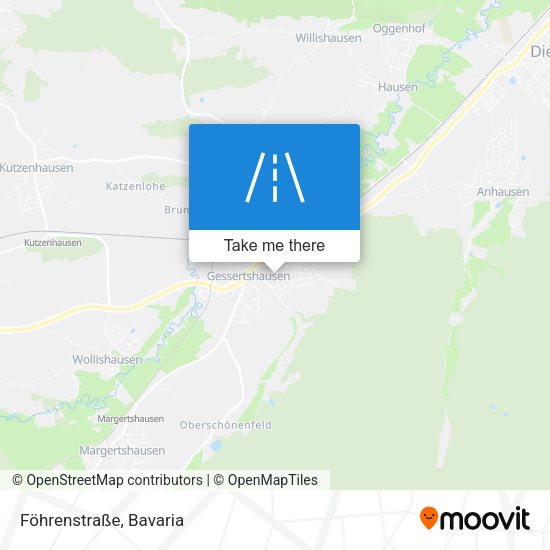 Föhrenstraße map