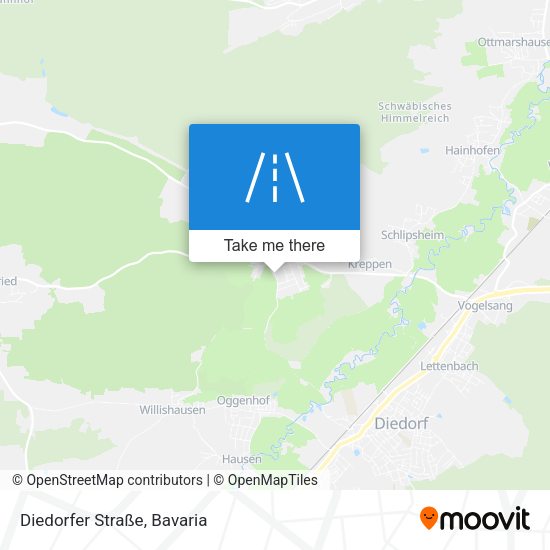 Diedorfer Straße map