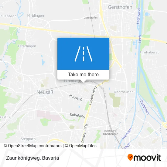 Карта Zaunkönigweg