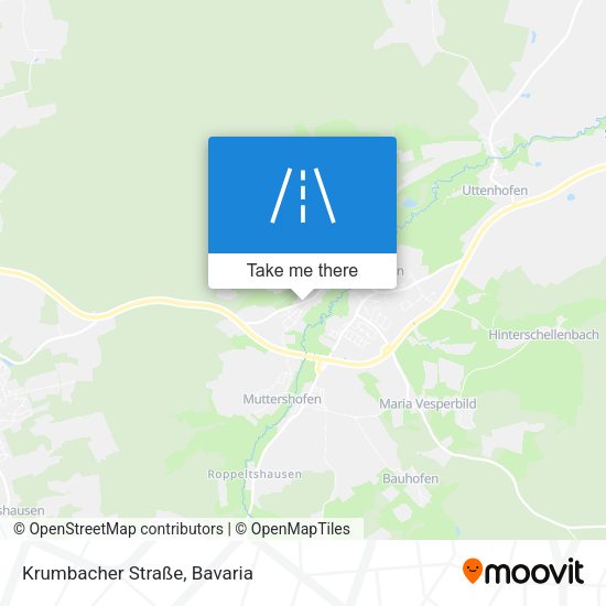 Krumbacher Straße map