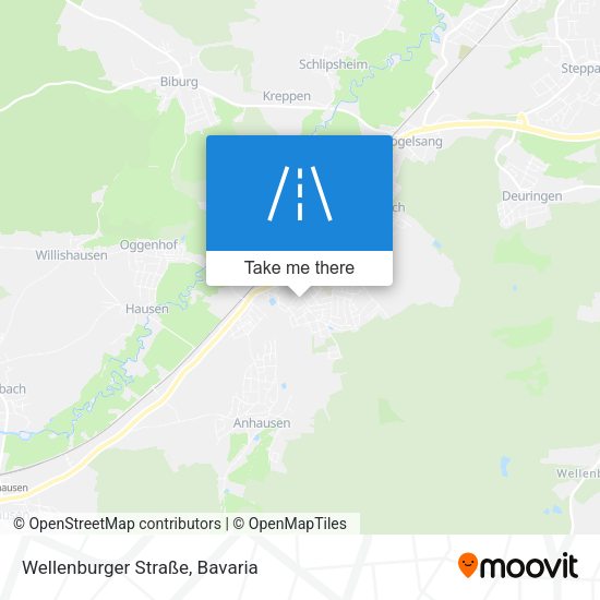 Wellenburger Straße map