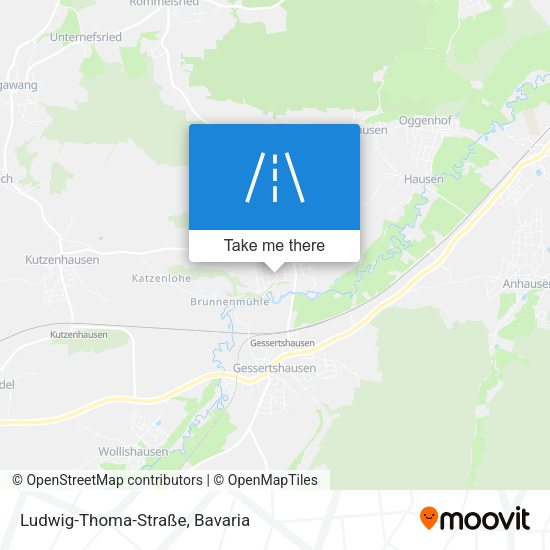 Ludwig-Thoma-Straße map
