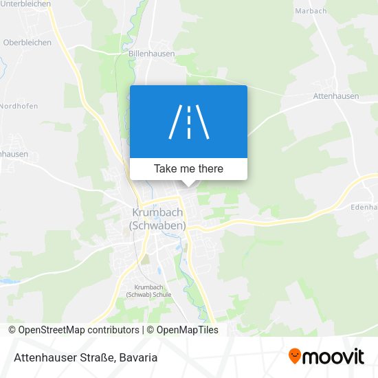 Attenhauser Straße map