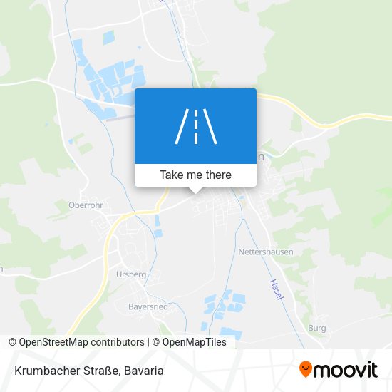 Krumbacher Straße map