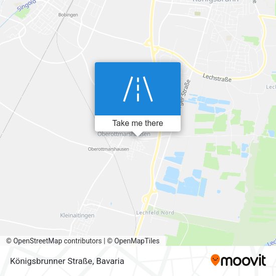 Königsbrunner Straße map