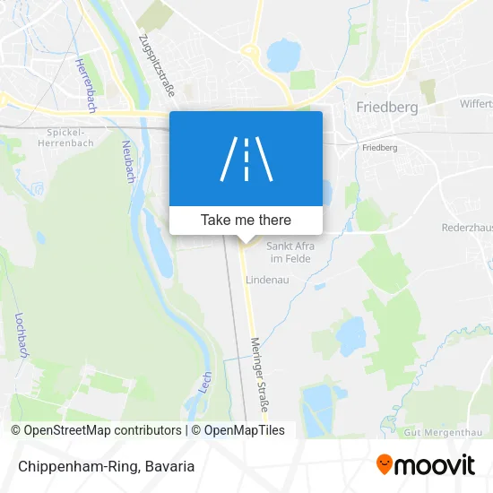 Карта Chippenham-Ring