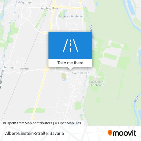 Albert-Einstein-Straße map