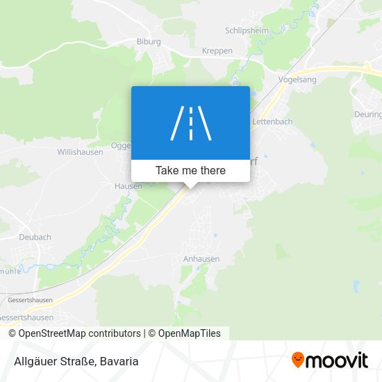 Allgäuer Straße map