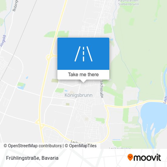 Frühlingstraße map