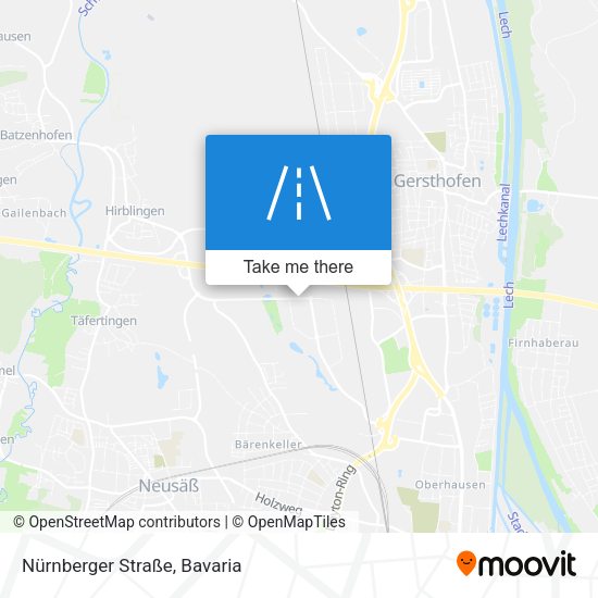 Nürnberger Straße map