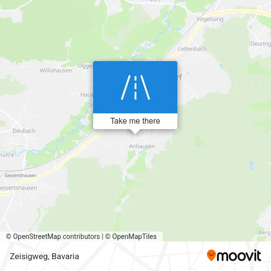 Карта Zeisigweg