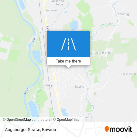 Augsburger Straße map