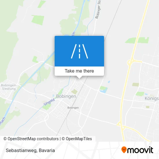 Карта Sebastianweg