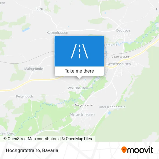 Hochgratstraße map
