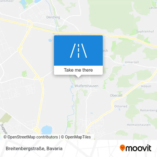 Карта Breitenbergstraße