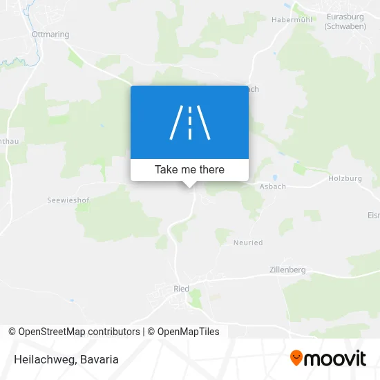 Heilachweg map