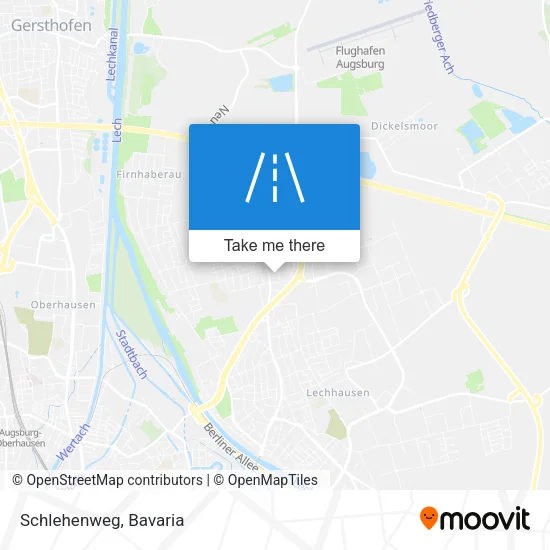 Карта Schlehenweg