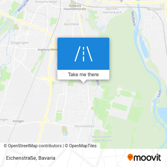 Карта Eichenstraße