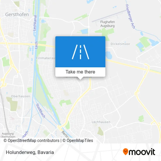 Карта Holunderweg