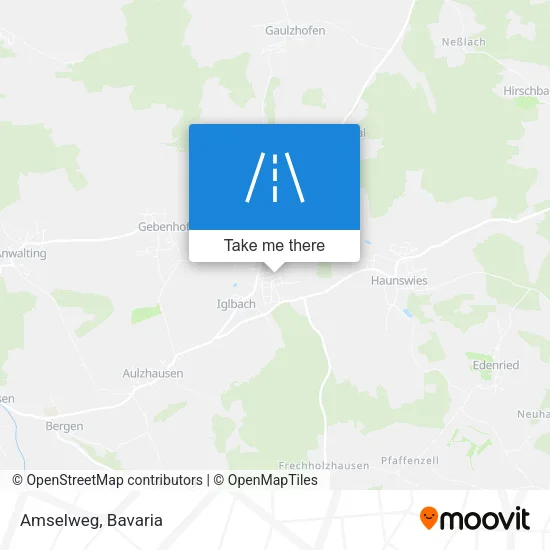 Карта Amselweg
