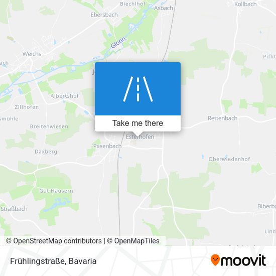 Frühlingstraße map