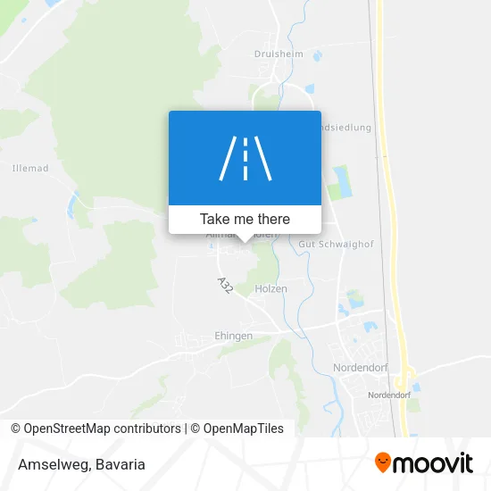 Карта Amselweg