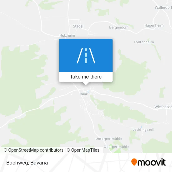 Карта Bachweg