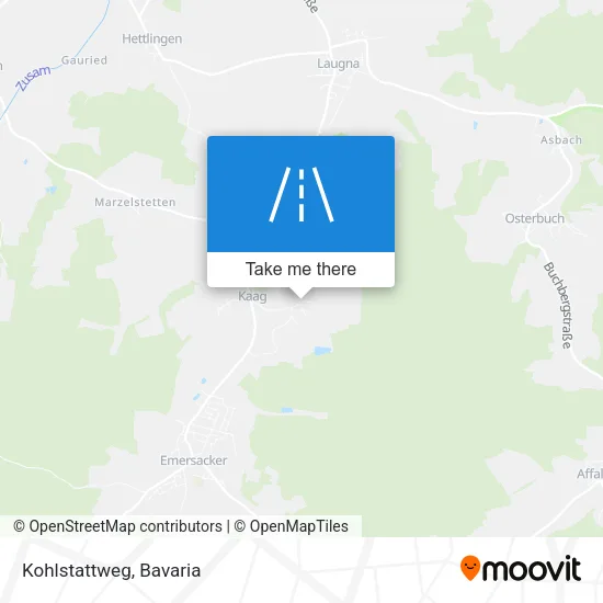Карта Kohlstattweg