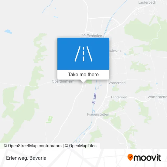 Карта Erlenweg
