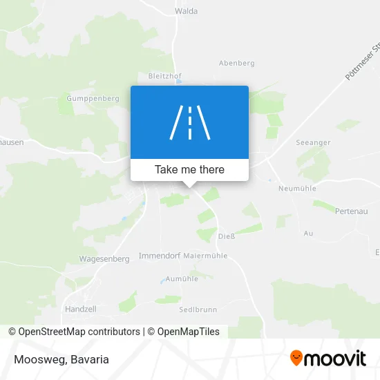 Карта Moosweg