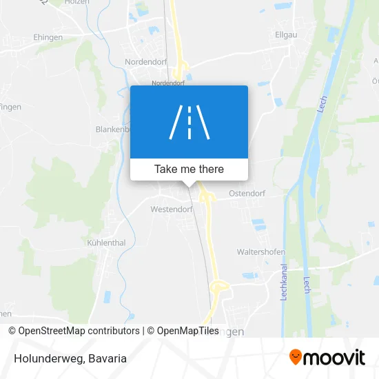 Карта Holunderweg