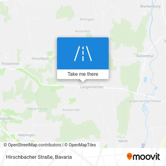 Hirschbacher Straße map