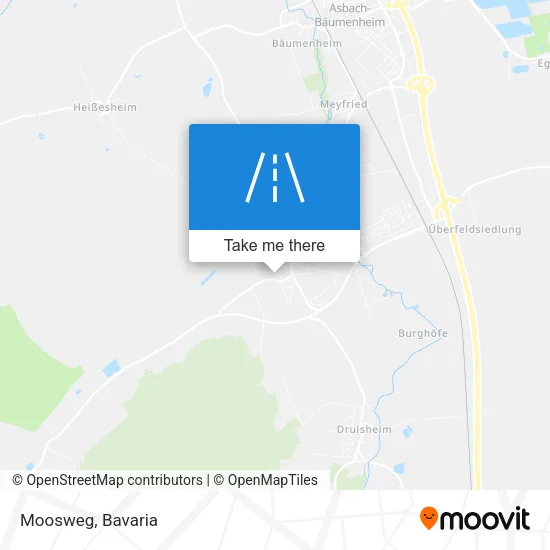 Карта Moosweg