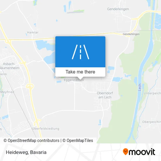 Карта Heideweg