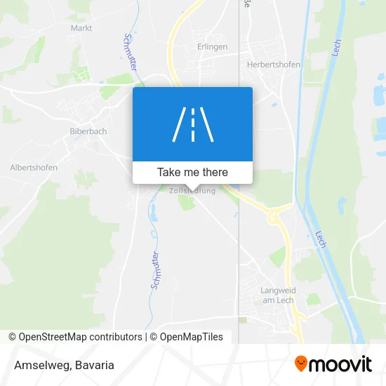 Карта Amselweg