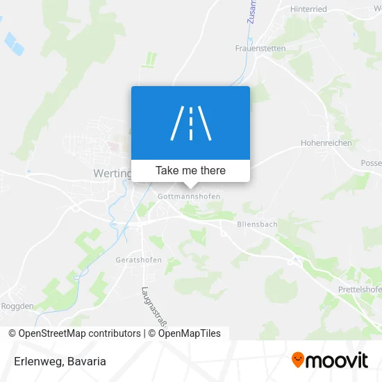 Карта Erlenweg