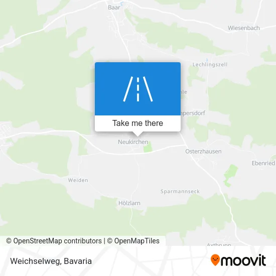 Карта Weichselweg