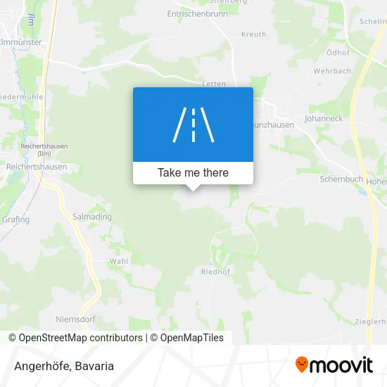 Карта Angerhöfe