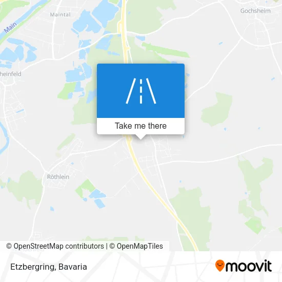 Карта Etzbergring