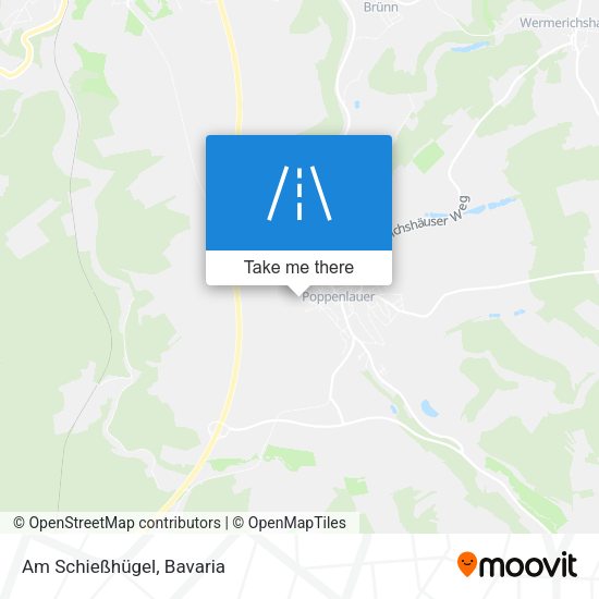 Am Schießhügel map