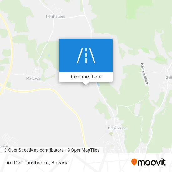 Карта An Der Laushecke