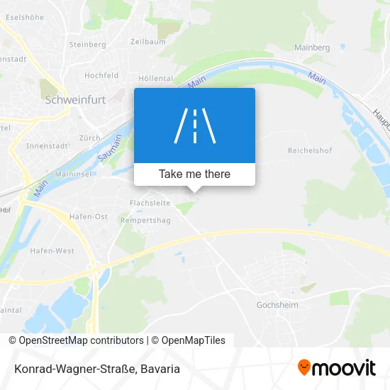 Карта Konrad-Wagner-Straße