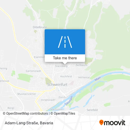 Карта Adam-Lang-Straße