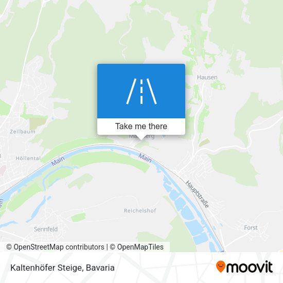 Kaltenhöfer Steige map