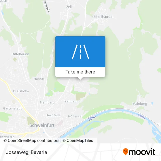 Карта Jossaweg