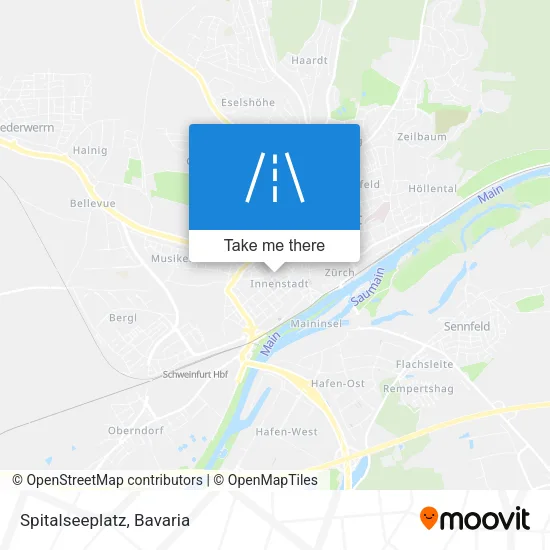 Карта Spitalseeplatz