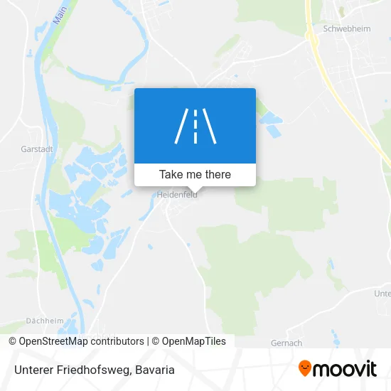 Карта Unterer Friedhofsweg