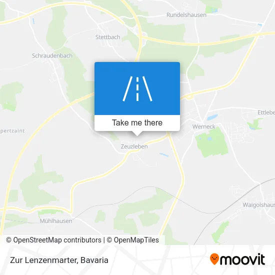Карта Zur Lenzenmarter